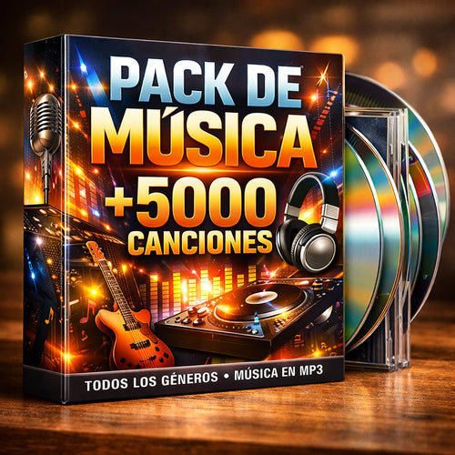 GRATIS Pack de musica +5000 canciones