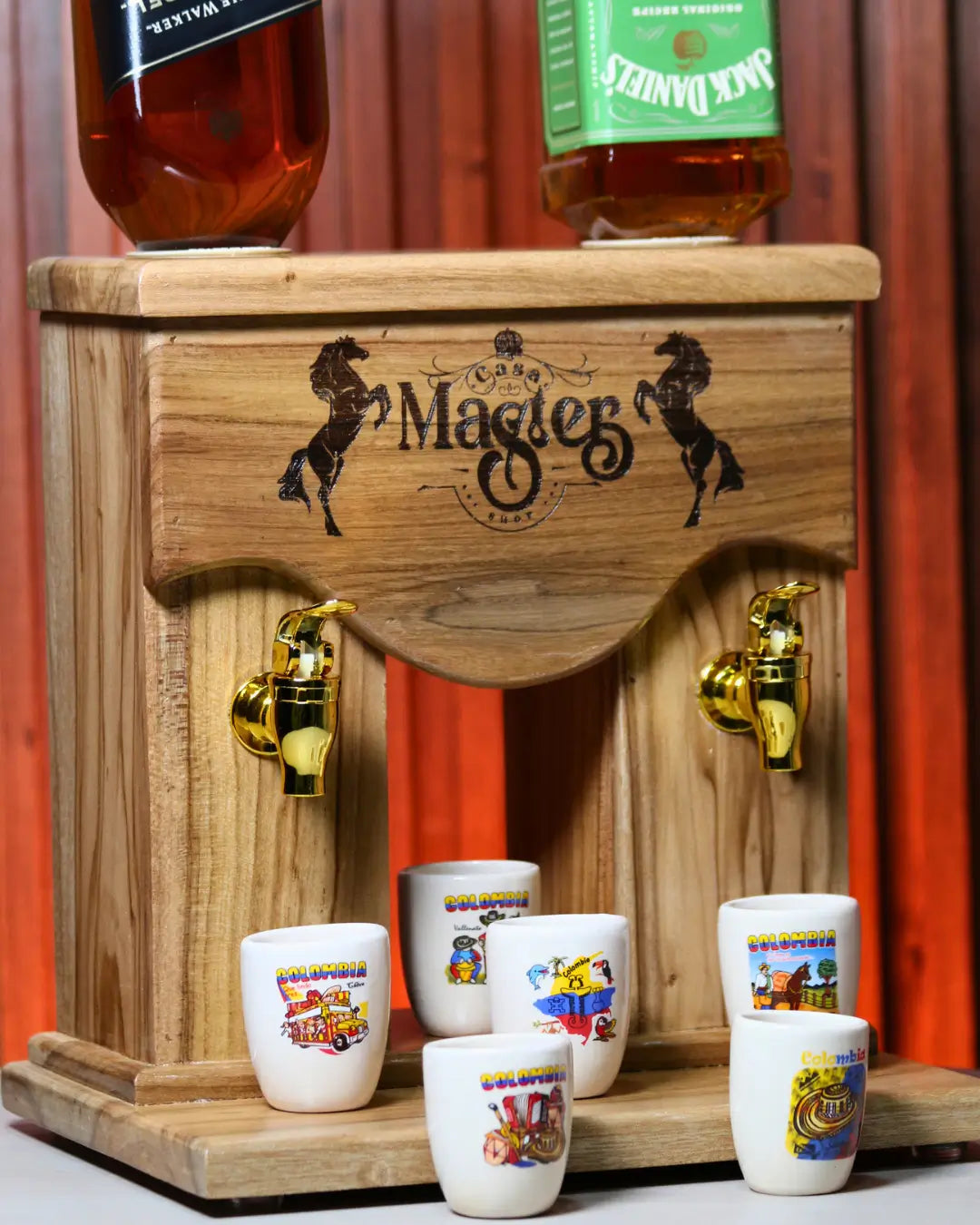 Dispensador de licor Multibotella