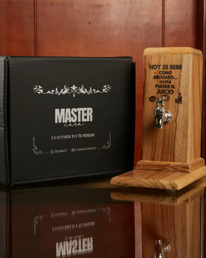 Dispensador de licor Master® Nogal