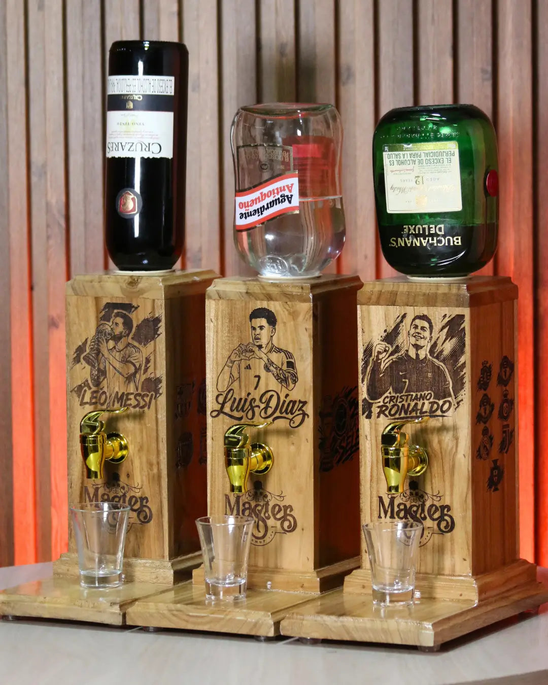 Dispensador de licor Mundial de Futbol